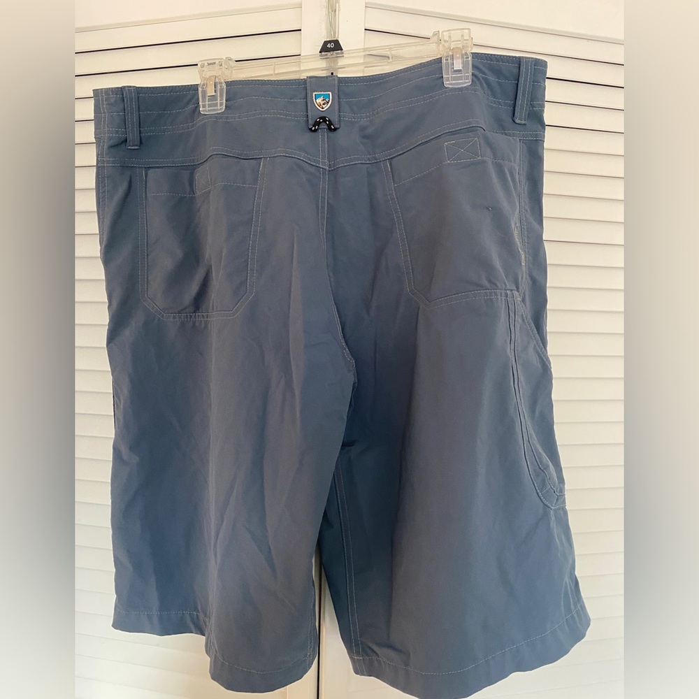 Kuhl Men's Renegade Shorts Size 40 in grey/blue